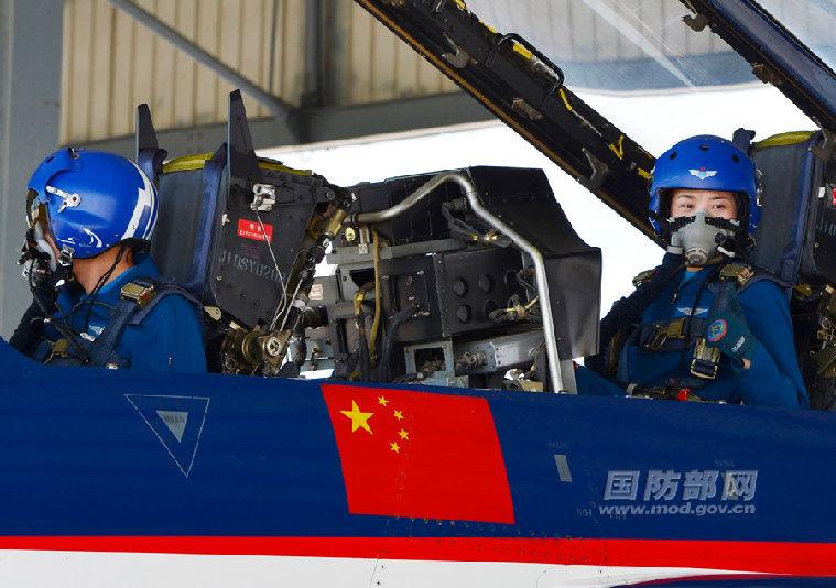 Les femmes pilotes de chasse de l’armée de l’air chinoise