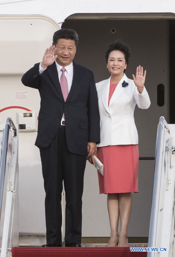 Xi Jinping arrive à Washington