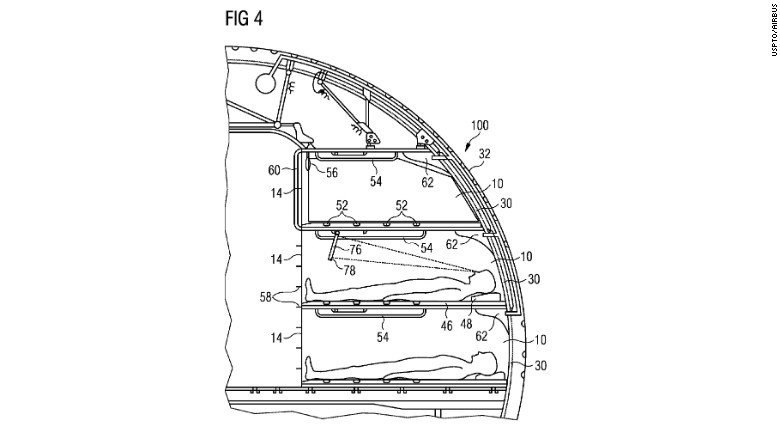 Airbus dépose un brevet pour équiper ses avions de couchettes