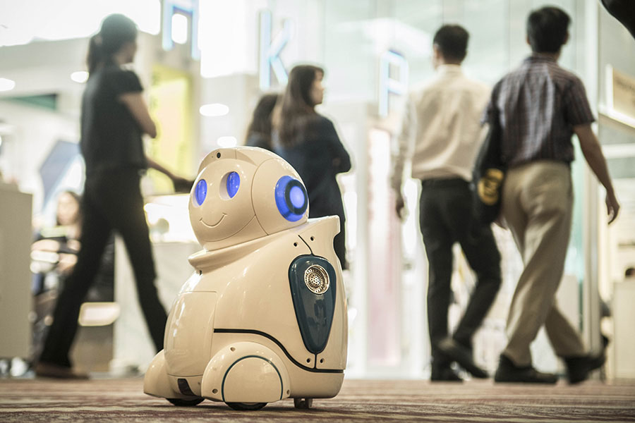 Des robots qui dansent et des drones qui volent à l'Electronics Fair de Hong Kong