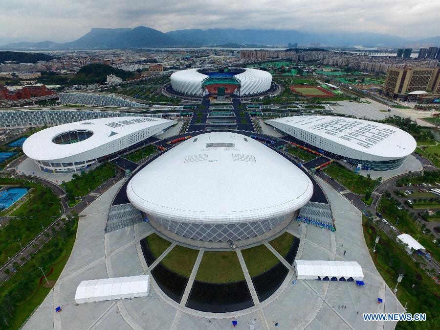 En images : les stades des Jeux de la jeunesse de Chine