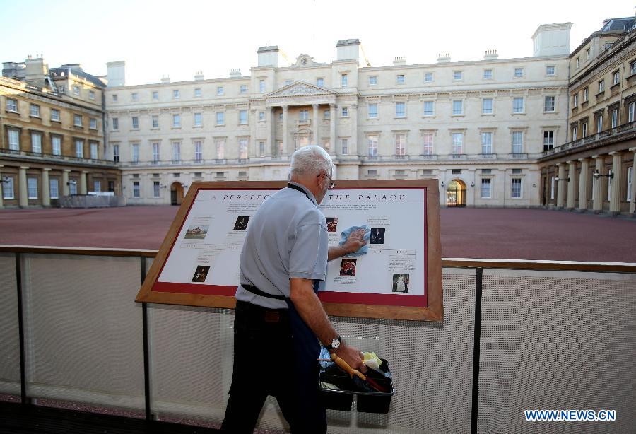 A la découverte du palais de Buckingham