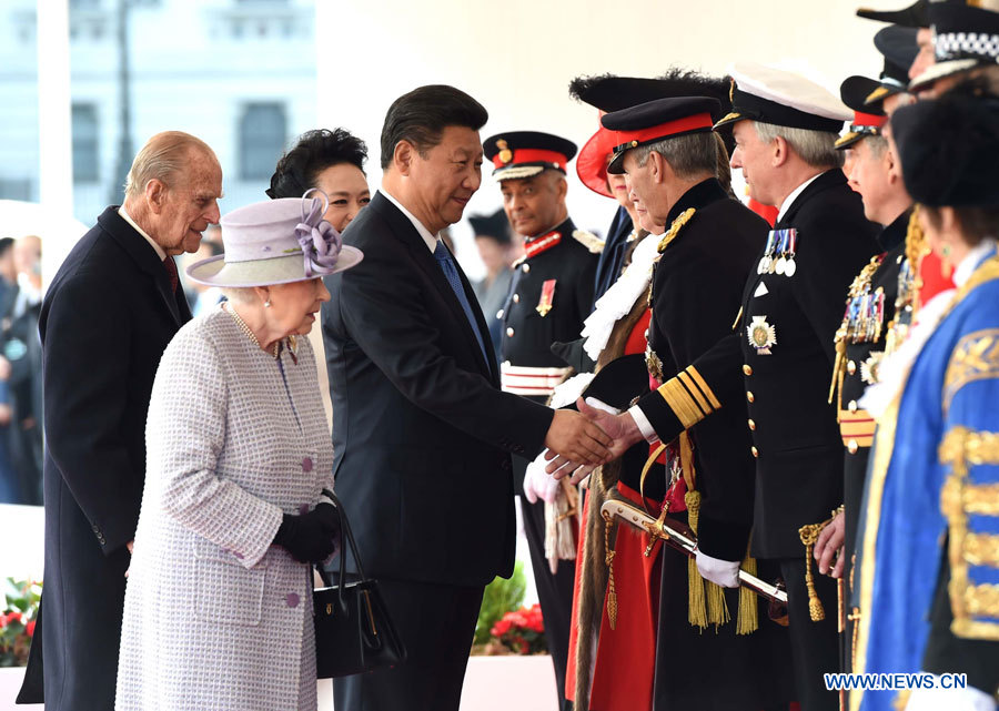 Le tapis rouge pour le président Xi au Royaume-Uni, signe d'une ère dorée pour les relations bilatérales