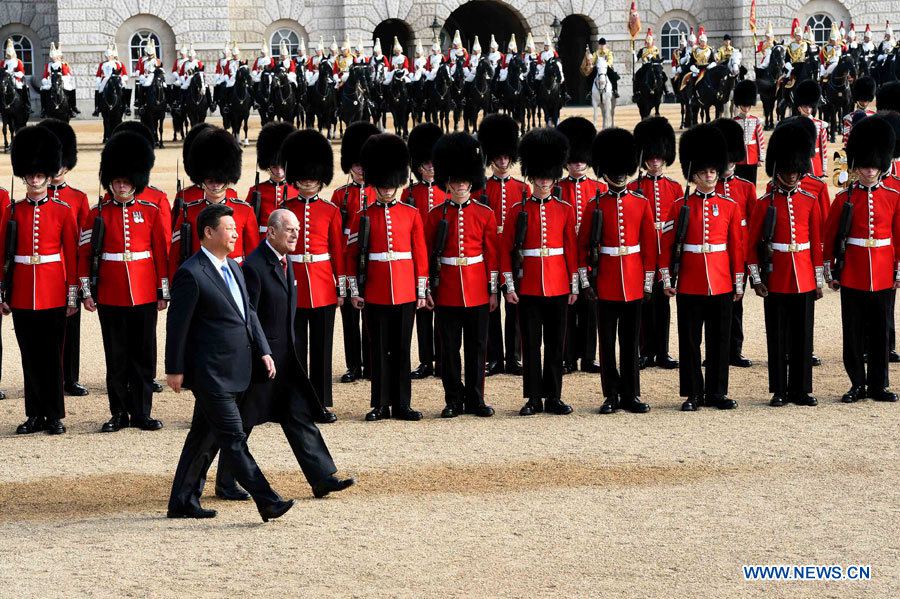 Le tapis rouge pour le président Xi au Royaume-Uni, signe d'une ère dorée pour les relations bilatérales