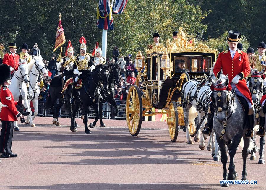 Le tapis rouge pour le président Xi au Royaume-Uni, signe d'une ère dorée pour les relations bilatérales