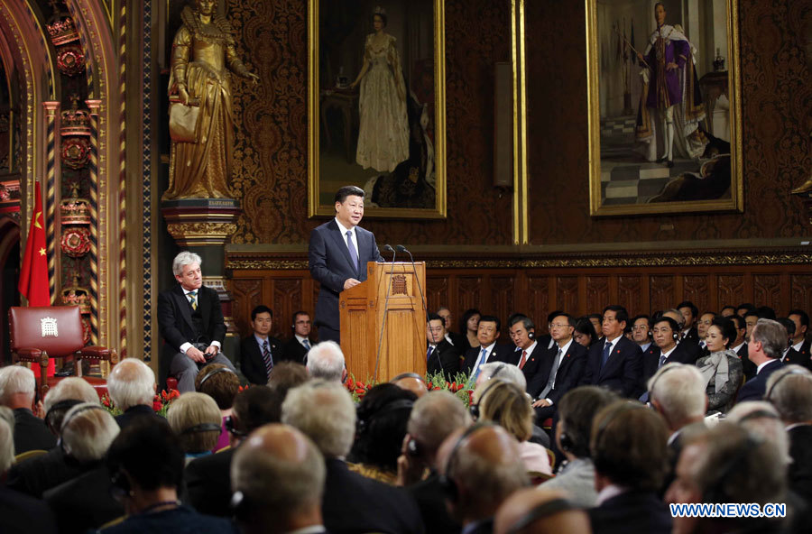 Le tapis rouge pour le président Xi au Royaume-Uni, signe d'une ère dorée pour les relations bilatérales