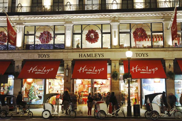 Londres : Hamleys, le célèbre magasin de jouets, bient?t chinois