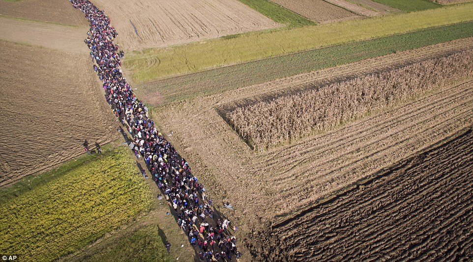 La longue marche périlleuse des migrants vers l'Europe