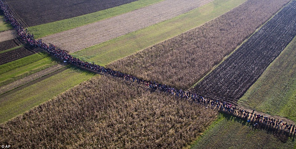 La longue marche périlleuse des migrants vers l'Europe