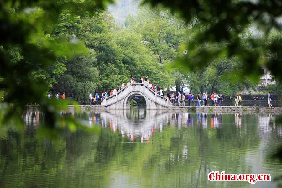 Paysage pittoresque du village de Hongcun