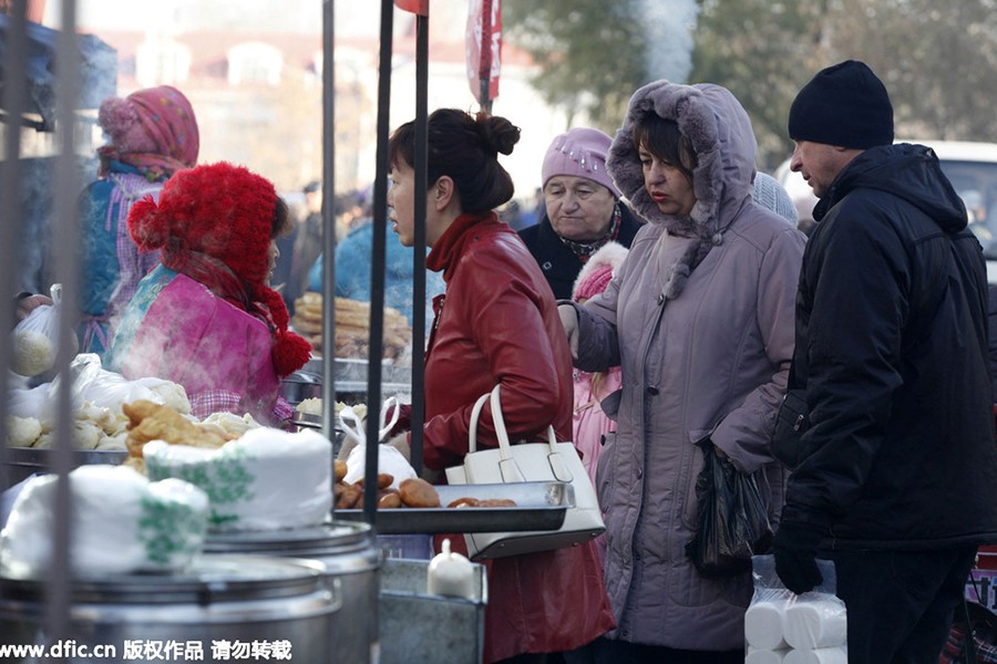 Elles vivent en Russie mais font leurs courses en Chine