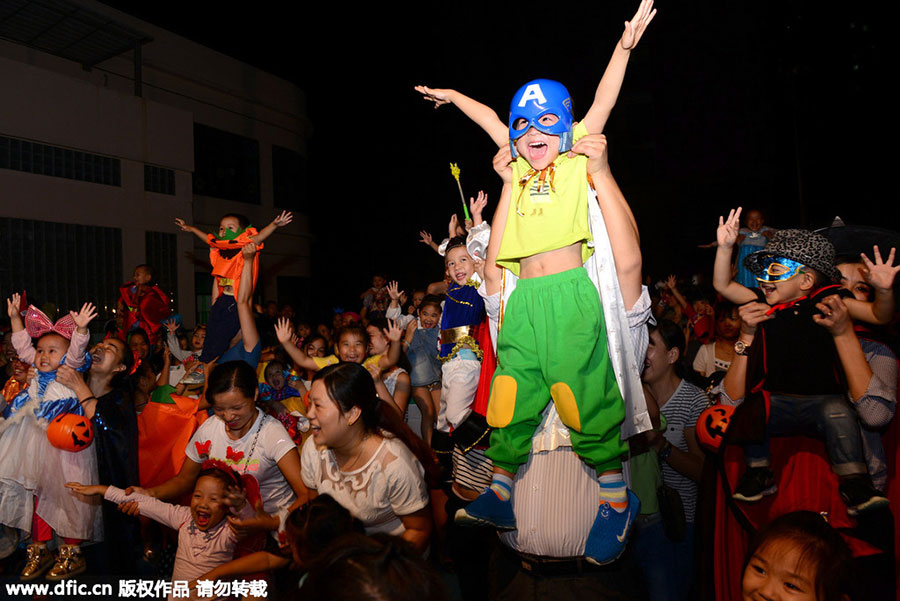 Halloween célébré en Chine