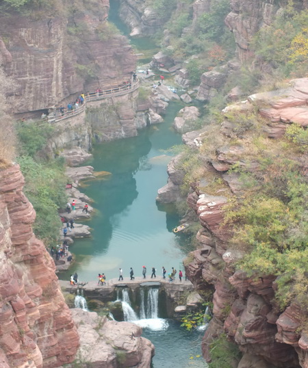 Visite du mont Yuntaishan