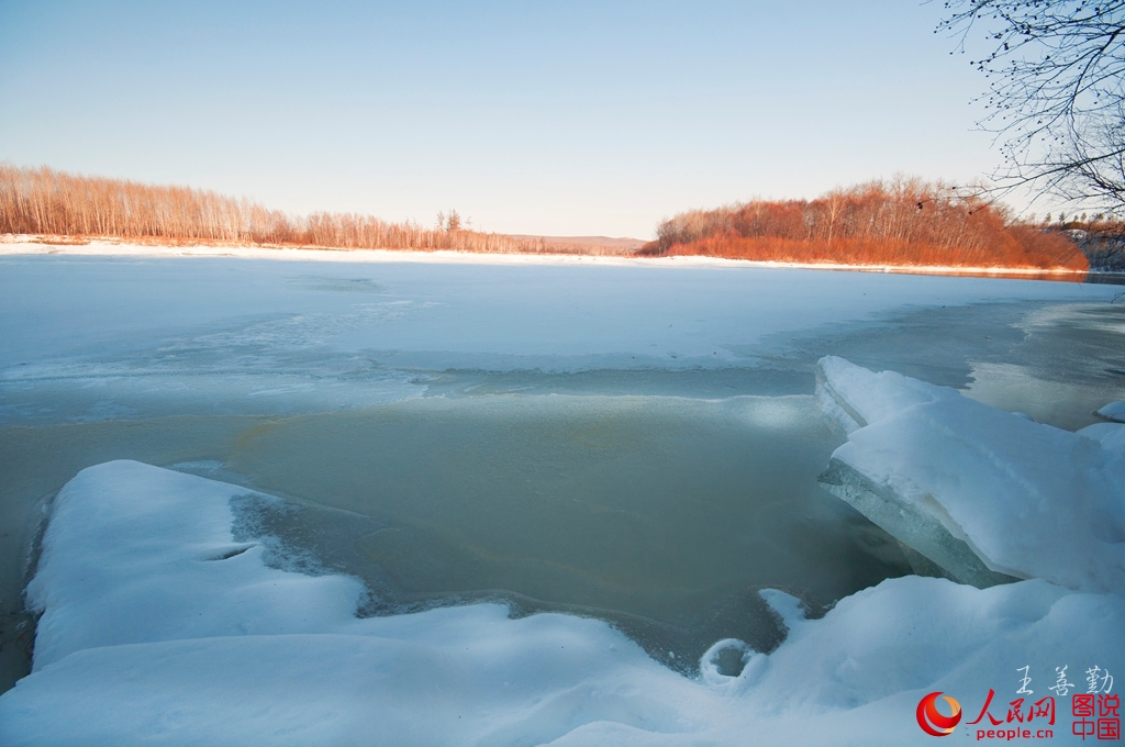 Un hiver tranquille dans les montagnes du Grand Khingan