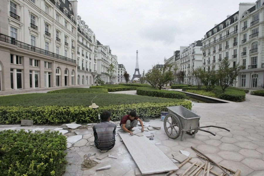 En Chine, le ? petit Paris ? est une ville fant?me