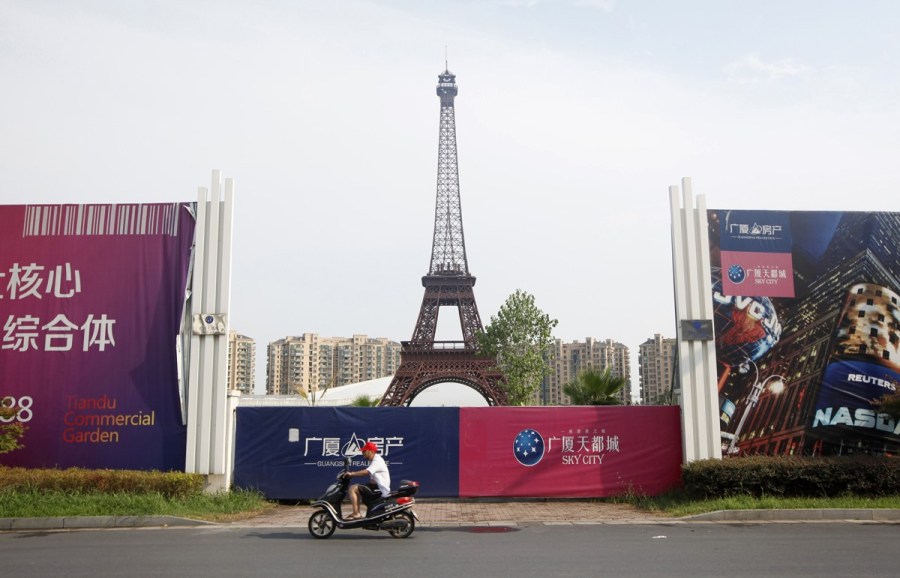 En Chine, le ? petit Paris ? est une ville fant?me