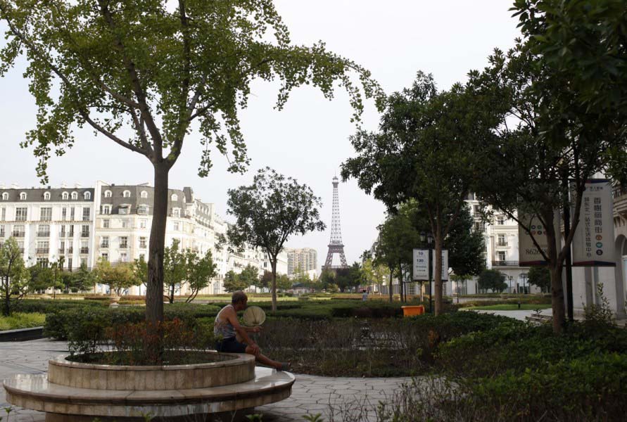 En Chine, le ? petit Paris ? est une ville fant?me