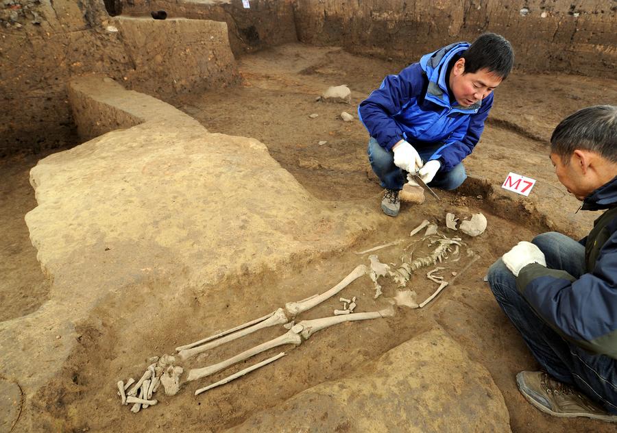 De vieilles traces humaines découvertes dans le Shaanxi