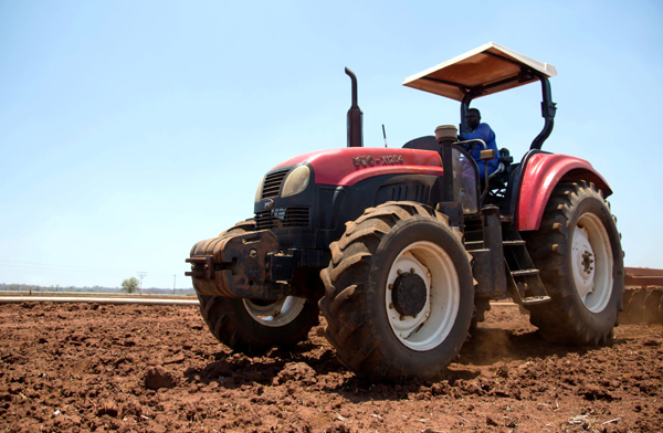 Progression des centres agricoles chinois en Afrique