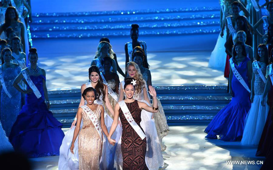 Miss Espagne couronnée Miss Monde à Sanya