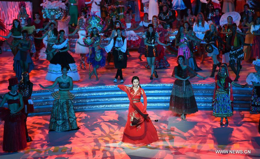 Miss Espagne couronnée Miss Monde à Sanya