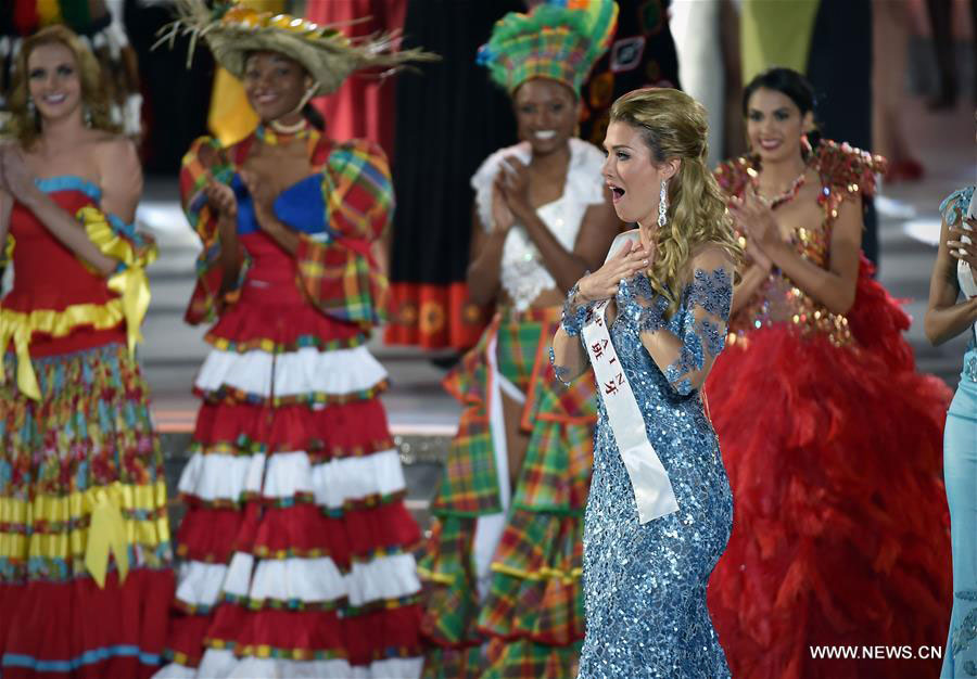 Miss Espagne couronnée Miss Monde à Sanya