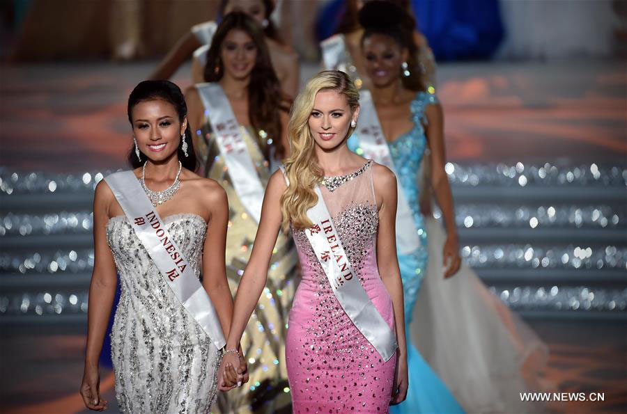 Miss Espagne couronnée Miss Monde à Sanya