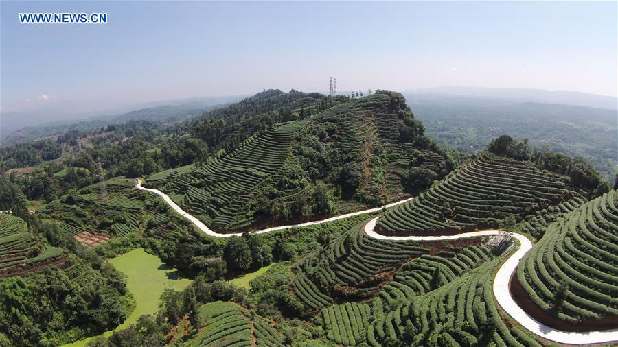 De magnifiques paysages de la Chine vue du ciel en 2015