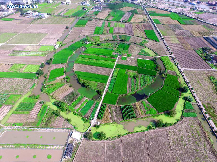 De magnifiques paysages de la Chine vue du ciel en 2015