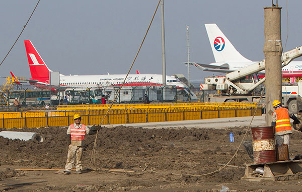 Extension de l'aéroport de Shanghai 