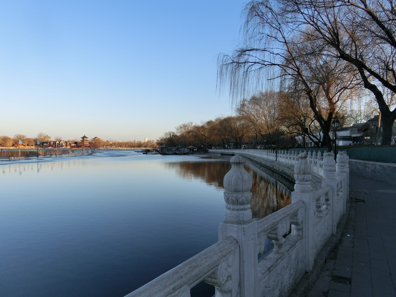 Retour d'un ciel bleu à Beijing