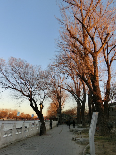 Retour d'un ciel bleu à Beijing