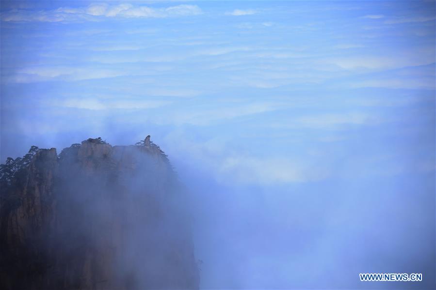 Chine: paysages magnifiques des monts Huang