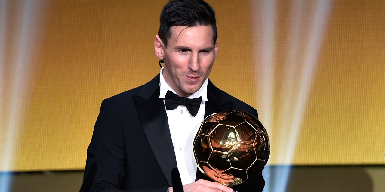 5e ballon d'Or de la FIFA pour Lionel Messi