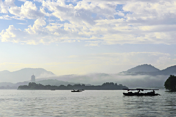 Entre lac et montagnes à Hangzhou