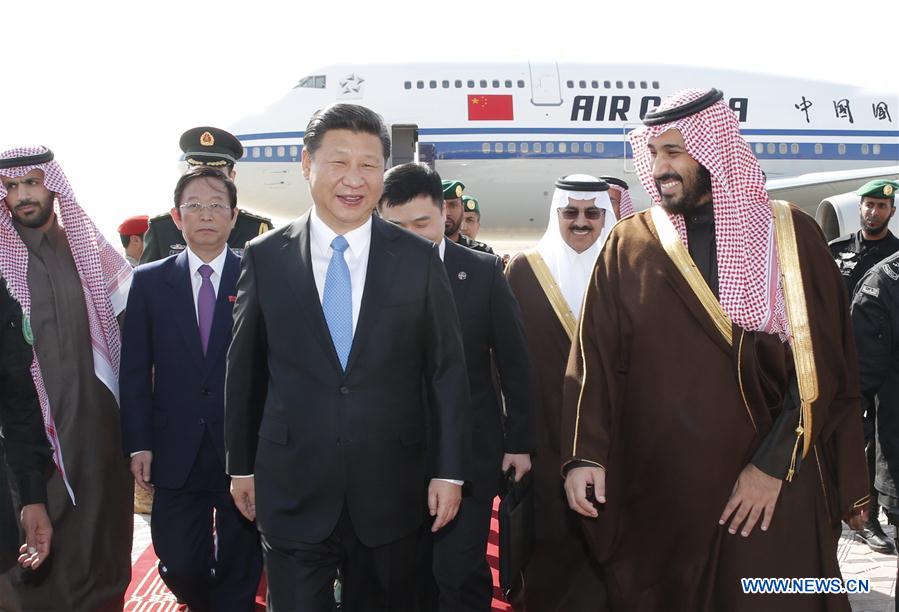 Le président chinois entame à Riyad une tournée dans trois pays du Moyen-Orient