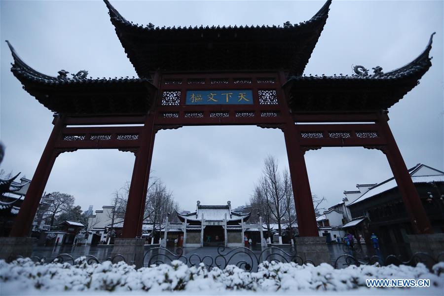 Nanjing et son manteau blanc