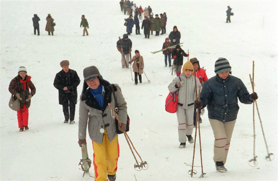 Sports d'hiver en Chine, souvenirs...