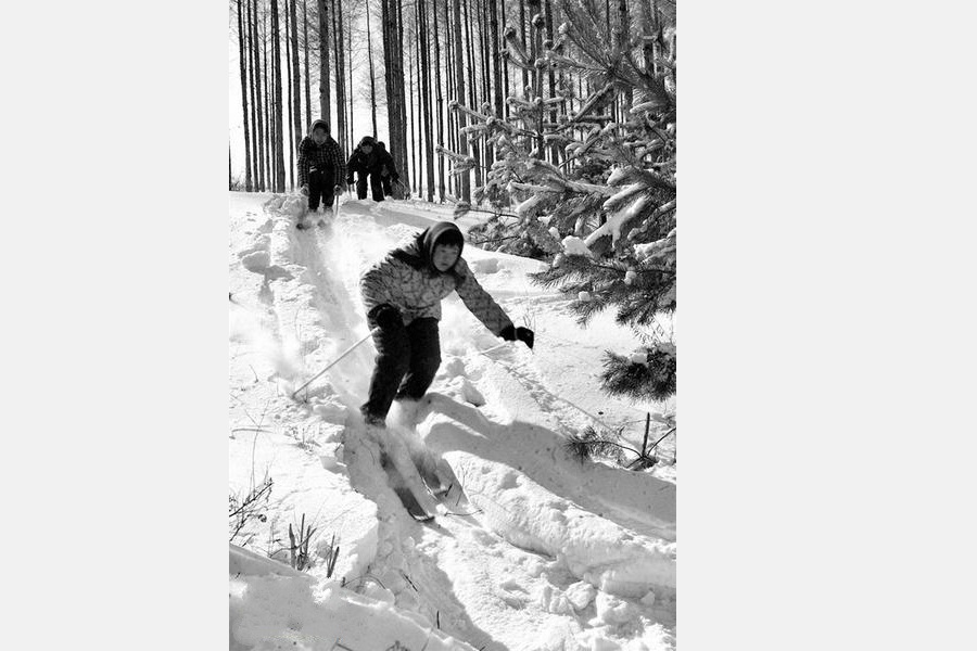 Sports d'hiver en Chine, souvenirs...