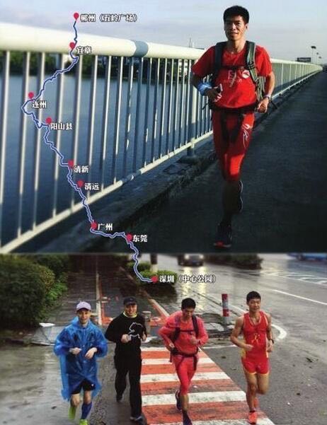 Un homme parcourt 600 kilomètres à la course pour rentrer chez lui pour la Fête du Printemps