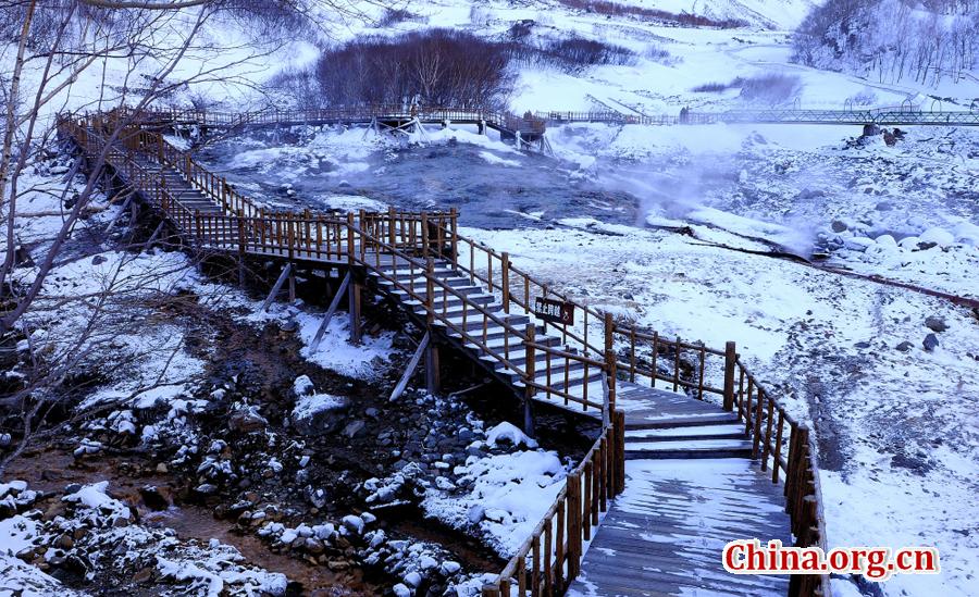 Les splendeurs du Mont Changbai en hiver