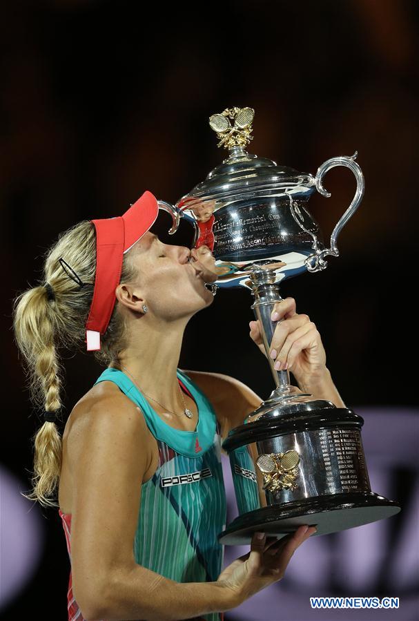 Open d'Australie : Angelique Kerber fait tomber Serena Williams