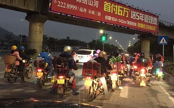 Un retour à moto pour la Fête du Printemps 