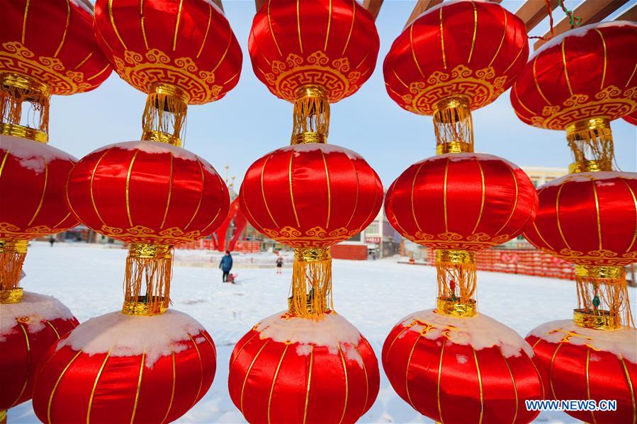 Des lanternes rouges pour fêter le Nouvel An lunaire chinois