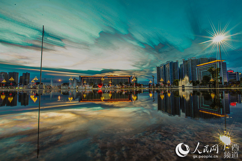 En images : le ciel bleu du Guangxi sous l'objectif d'un photographe