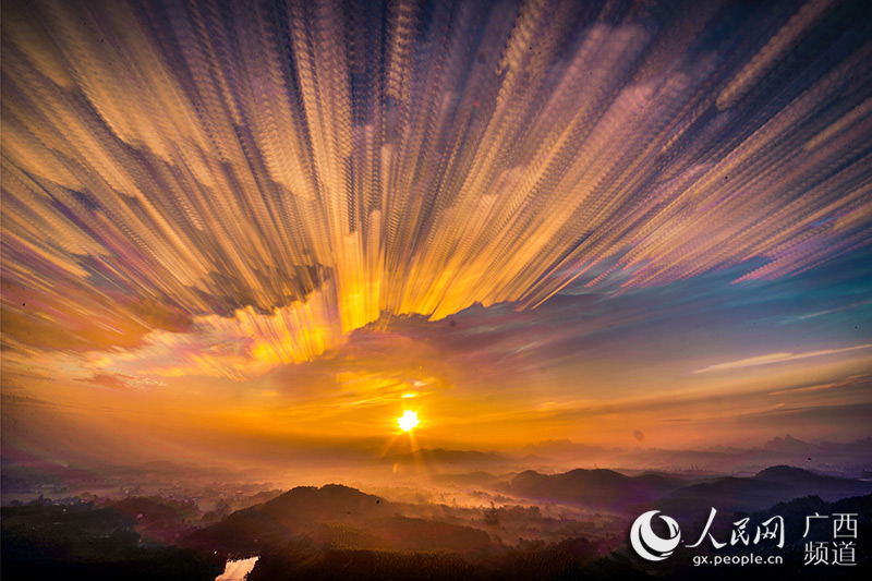 En images : le ciel bleu du Guangxi sous l'objectif d'un photographe