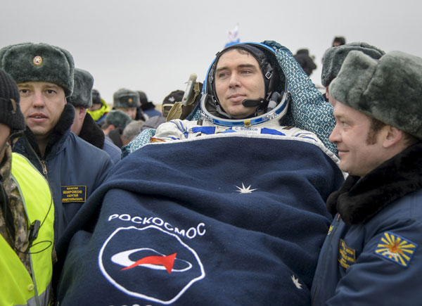 Retour sur Terre après 340 jours dans l'espace