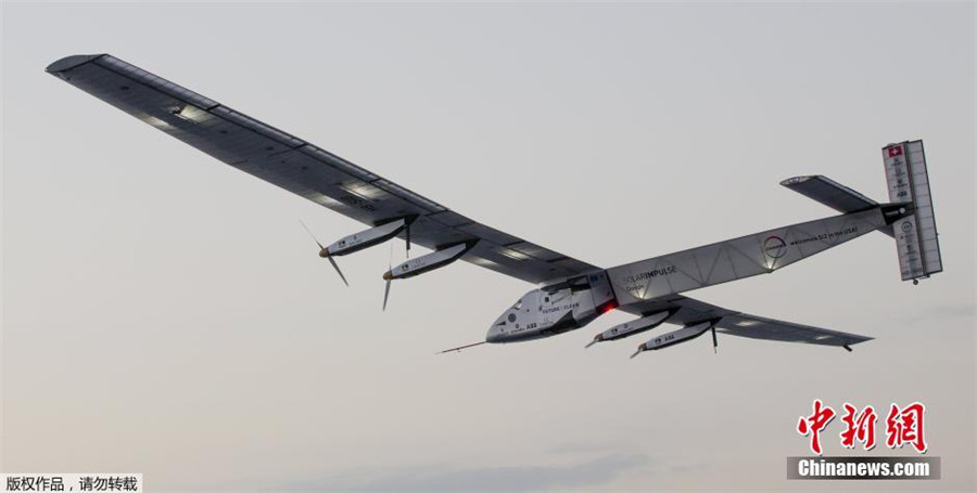 Le vol d'essai du Solar Impulse 2 à Hawa?