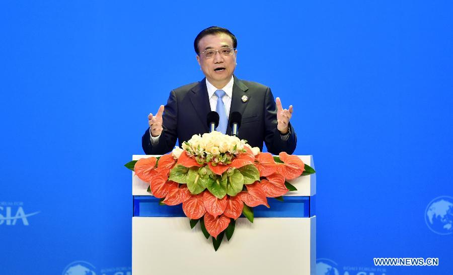 Discours de Li Keqiang pour la cérémonie d'ouverture du Forum de Boao