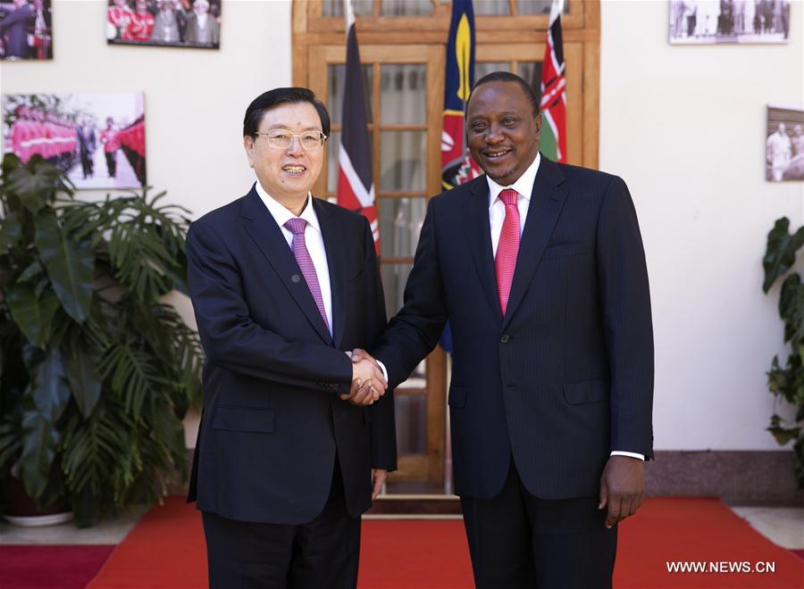 La Chine et le Kenya s'engagent à renforcer leur coopération bilatérale